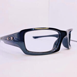 Oakley Sunglasses (4+1)2 Custom 54 MM Shiny Black Dead Stock